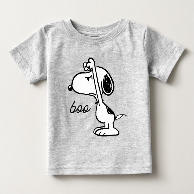 Camiseta Amendoins | Snoopy Assustou-O (Frente)