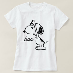 Camiseta Amendoins   Snoopy Assustou-O