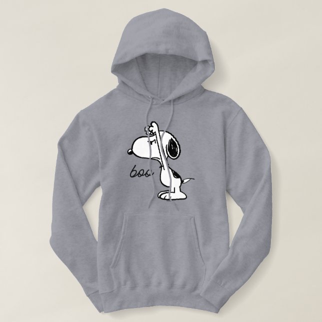 Camiseta Amendoins | Snoopy Assustou-O (Frente do Design)