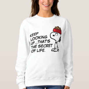 Camiseta Amendoins Snoopy Balancing Your Dog Dish