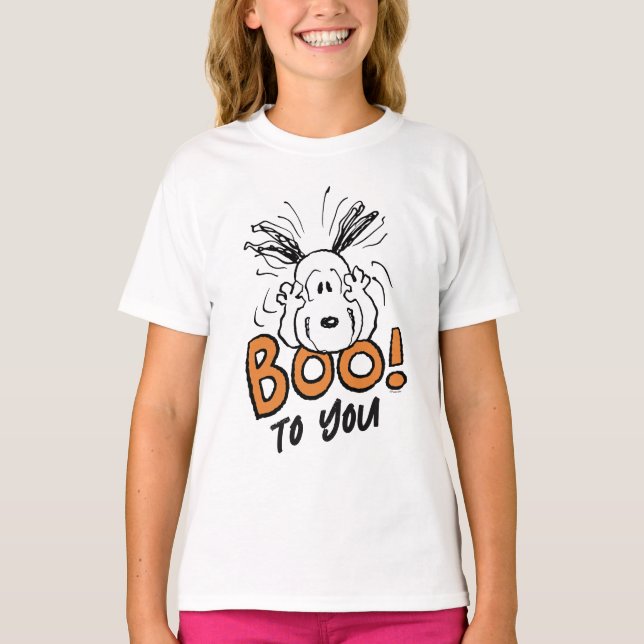 Camiseta Amendoins | Snoopy Boo (Frente)
