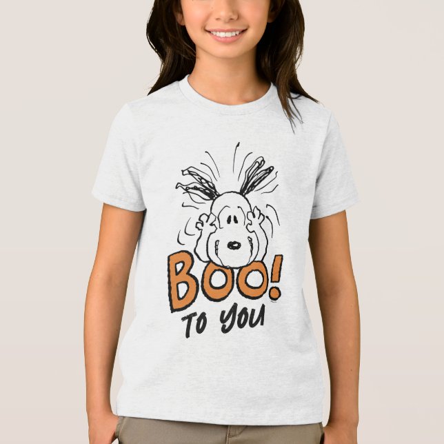 Camiseta Amendoins | Snoopy Boo (Frente)