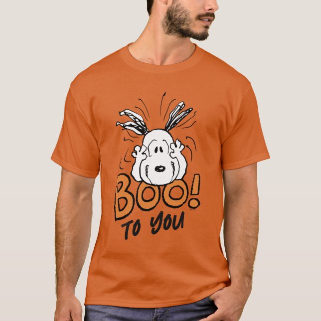 Camiseta Amendoins | Snoopy Boo (Frente)
