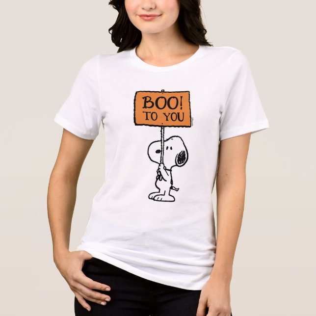 Camiseta Amendoins | Snoopy Boo! (Frente)