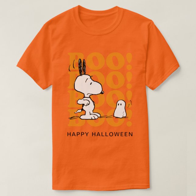 Camiseta Amendoins | Snoopy & Boos (Frente do Design)