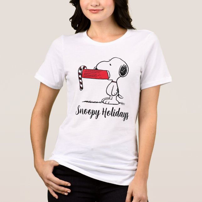Camiseta Amendoins | Snoopy Candy Candy Comida (Frente)