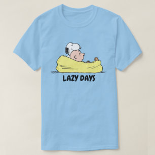 Camiseta Amendoins Snoopy & Charlie Brown na Cadeira de B