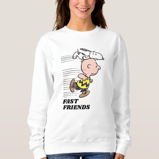 Camiseta Amendoins | Snoopy & Charlie Brown Run (Frente)