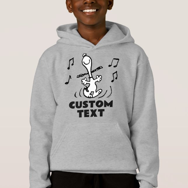 Camiseta Amendoins | Snoopy Dançando (Frente)