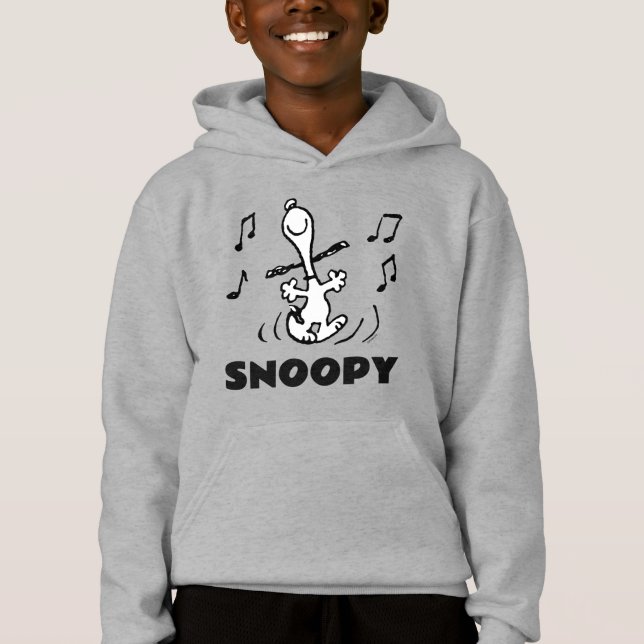 Camiseta Amendoins | Snoopy Dancing (Frente)