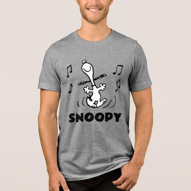 Camiseta Amendoins | Snoopy Dancing (Frente)