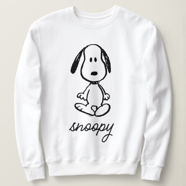 Camiseta Amendoins | Snoopy de altura (Frente do Design)