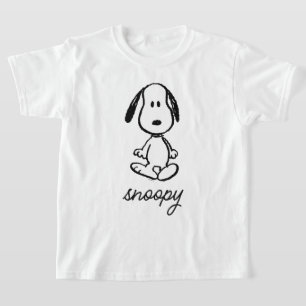 Camiseta Amendoins   Snoopy de altura