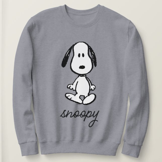 Camiseta Amendoins | Snoopy de altura (Frente do Design)