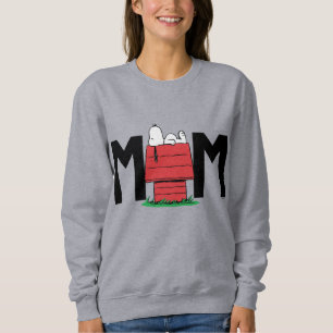 Camiseta Amendoins Snoopy Dog House   Eu sou a mãe