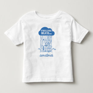Camiseta Amendoins   Snoopy Feeling Blue Também Está Bem