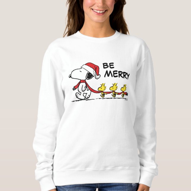 Camiseta Amendoins | Snoopy & Friends Winter Scarf (Frente)