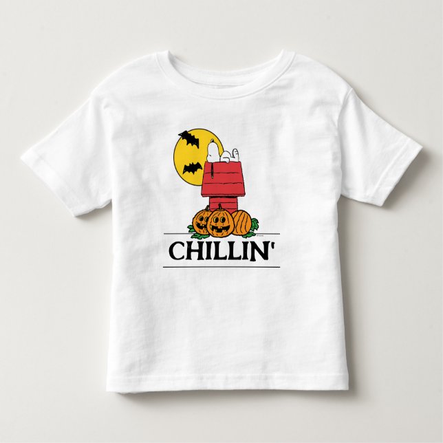 Camiseta Amendoins | Snoopy Halloween Doghouse (Frente)