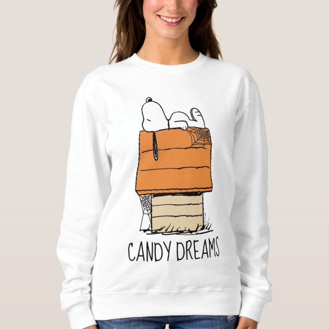Camiseta Amendoins | Snoopy Halloween Nap (Frente)