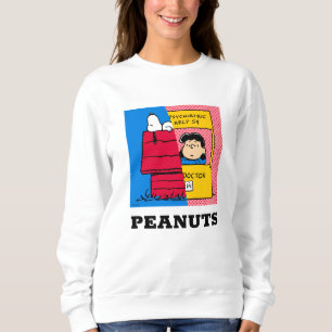 Camiseta Amendoins Snoopy & Lucy Half & Half