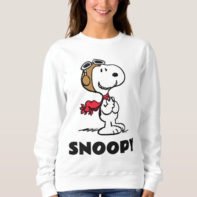 Camiseta Amendoins | Snoopy O Áce Voador (Frente)
