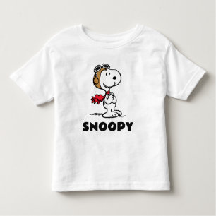 Camiseta Amendoins   Snoopy O Áce Voador