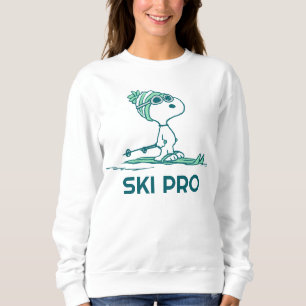 Camiseta Amendoins Snoopy on Skis