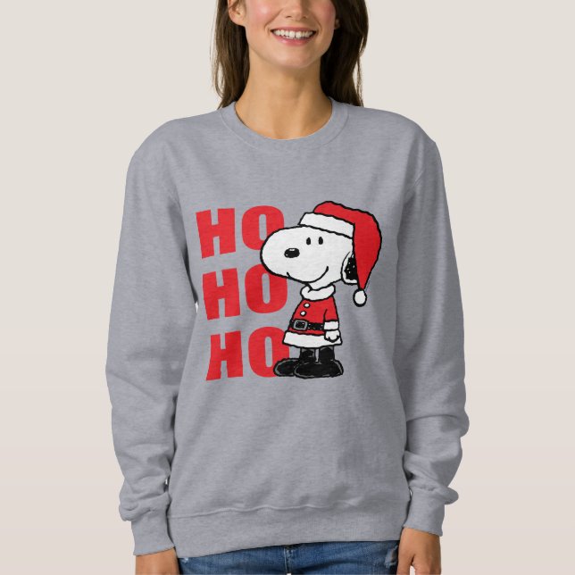 Camiseta Amendoins | Snoopy Papai Noel (Frente)