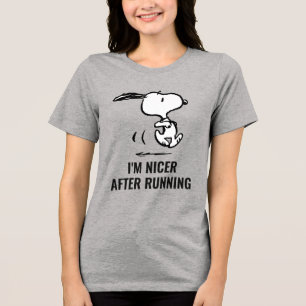 Camiseta Amendoins   Snoopy Running