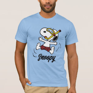 Camiseta Amendoins Snoopy Scuba Diver