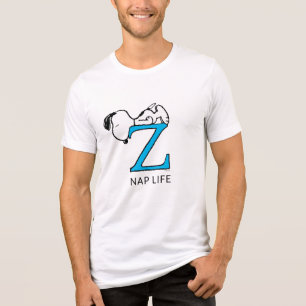 Camiseta Amendoins   Snoopy Sleeping Z