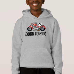 Camiseta Amendoins   Snoopy & Sua Motocicleta