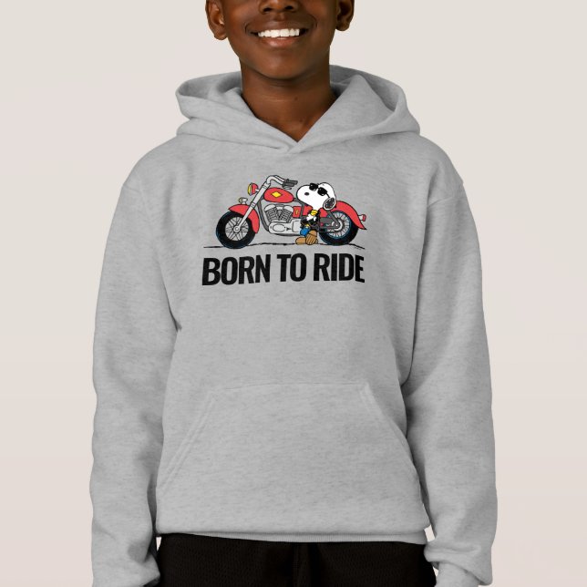 Camiseta Amendoins | Snoopy & Sua Motocicleta (Frente)