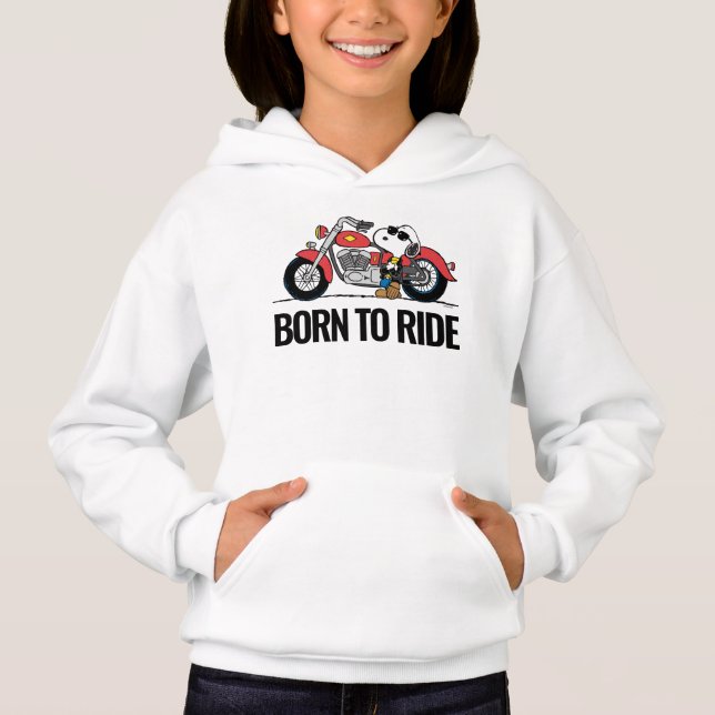 Camiseta Amendoins | Snoopy & Sua Motocicleta (Frente)