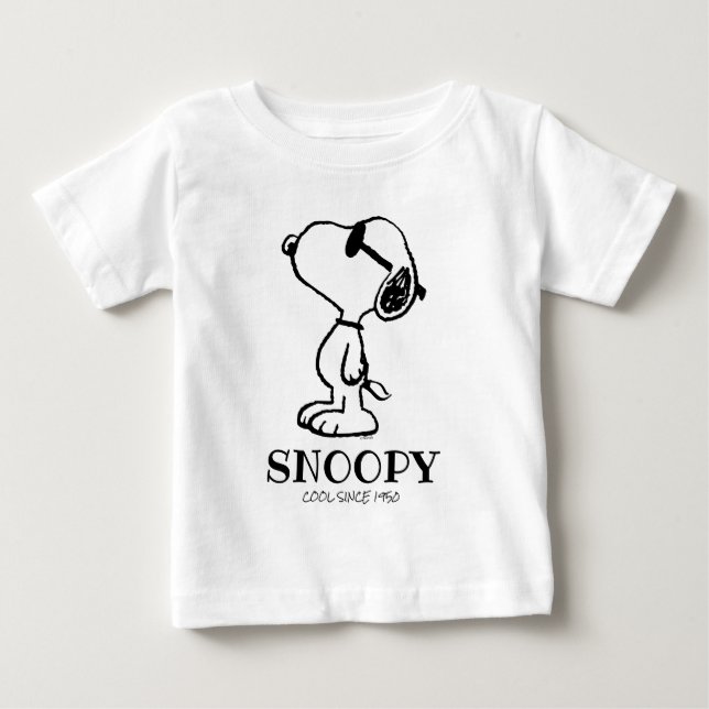 Camiseta Amendoins | Snoopy Sunglass Ponder (Frente)