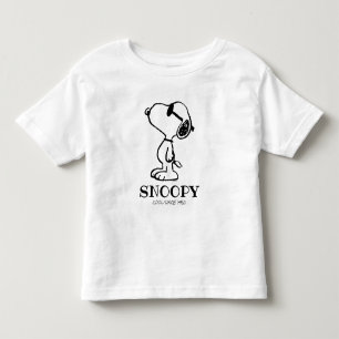 Camiseta Amendoins Snoopy Sunglass Ponder