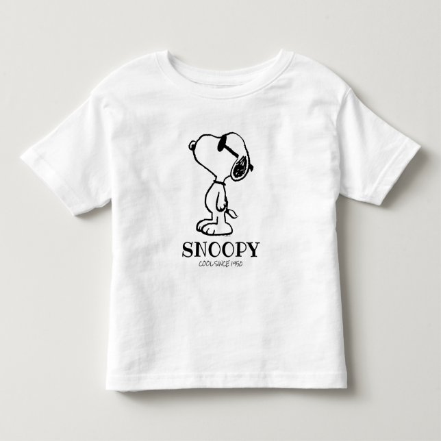 Camiseta Amendoins | Snoopy Sunglass Ponder (Frente)