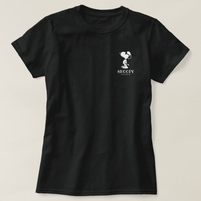 Camiseta Amendoins | Snoopy Sunglass Ponder (Frente do Design)