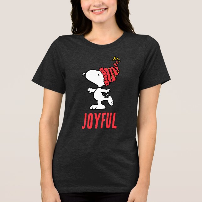 Camiseta Amendoins | Snoopy Winter Beanie Boné (Frente)