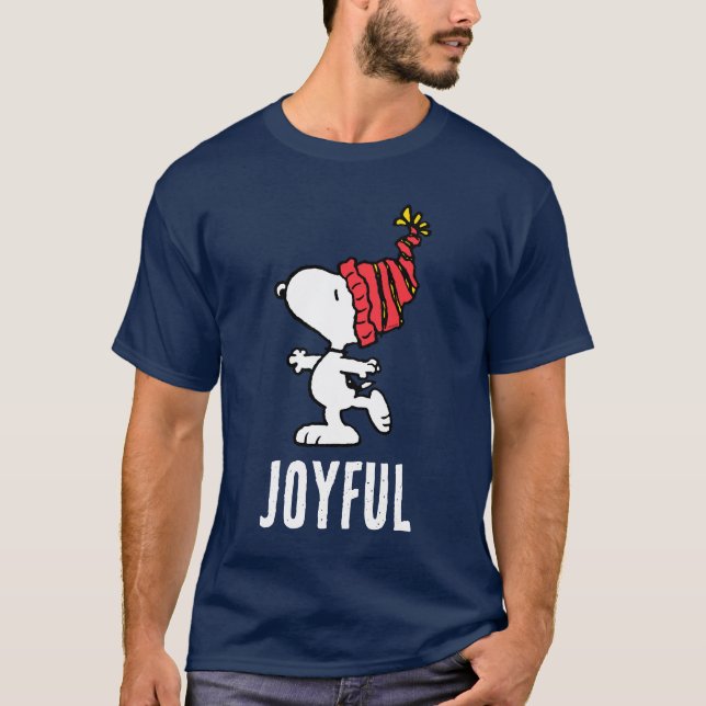 Camiseta Amendoins | Snoopy Winter Beanie Boné (Frente)