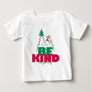 Camiseta Amendoins Snoopy & Woodstock Be Kind