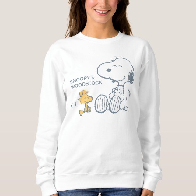 Camiseta Amendoins | Snoopy & Woodstock Happy (Frente)