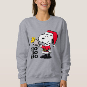 Camiseta Amendoins Snoopy & Woodstock Ho Ho Ho