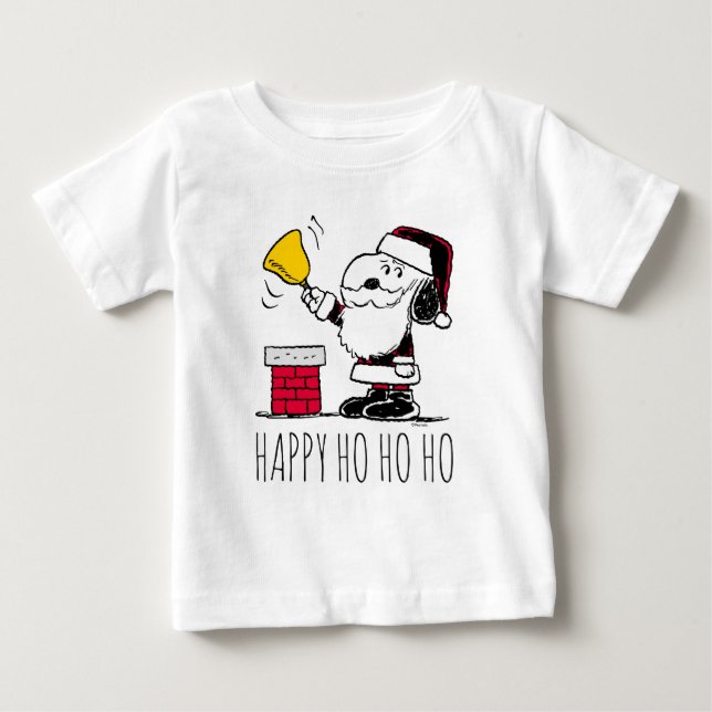 Camiseta Amendoins | Snoopy & Woodstock Papais noeis Bell R (Frente)