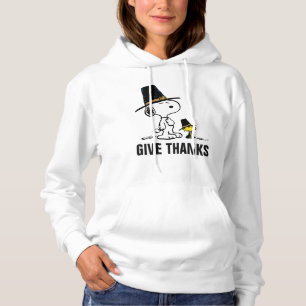 Camiseta Amendoins Snoopy & Woodstock Pilgrim