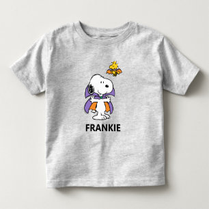 Camiseta Amendoins Snoopy Woodstock Vampiro Halloween