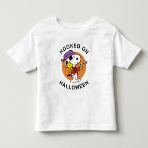 Camiseta Amendoins Snoopy & Woodstock viciado no Hallowee