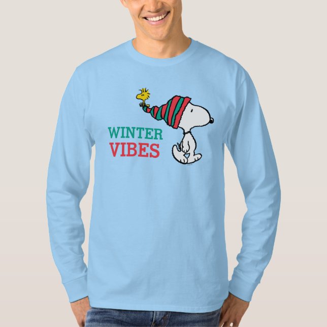 Camiseta Amendoins | Snoopy & Woodstock Warm Wish (Frente)