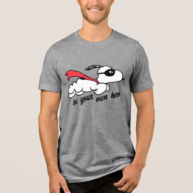 Camiseta Amendoins | Super-Herói do Snoopy (Frente)