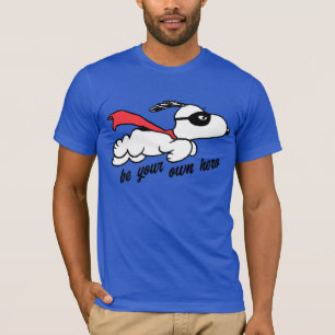 Camiseta Amendoins Super-Herói do Snoopy